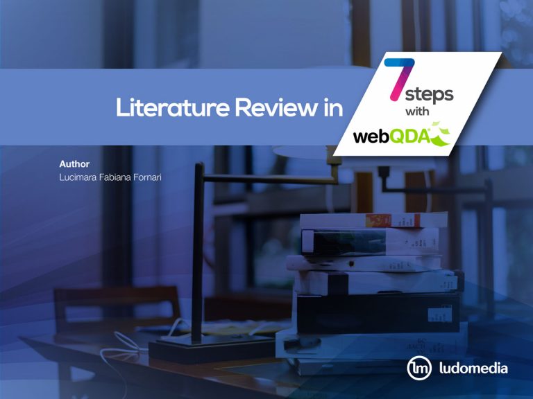 Literature Review in 7 steps with webQDA